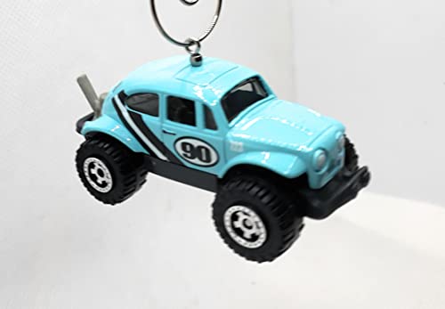 Volkswagen Beetle Bug 4x4 Offroad Blue Christmas Ornament