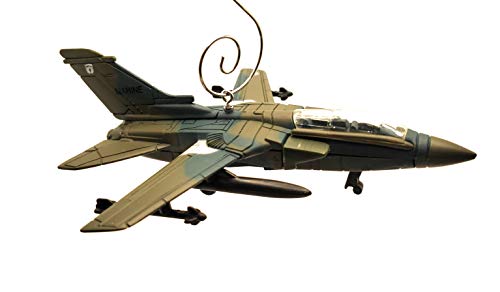 Panavia Tornado Jet Aircraft Airplane  Green German Christmas Ornament