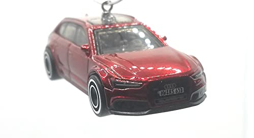 2017 Audi RS 6 Avant Dark Red Christmas Ornament