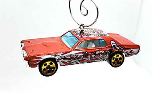 1968 Mercury Cougar Anime Red Christmas Ornament