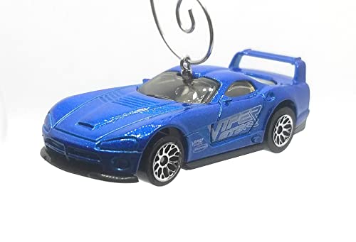 Dodge Viper GTSR Blue Christmas Ornament