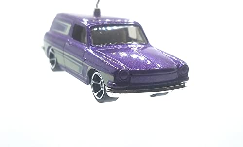 1969 Volkswagen Squareback Purple Christmas Ornament