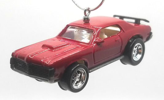 Mercury Cougar Alley Cat Red Christmas Ornament