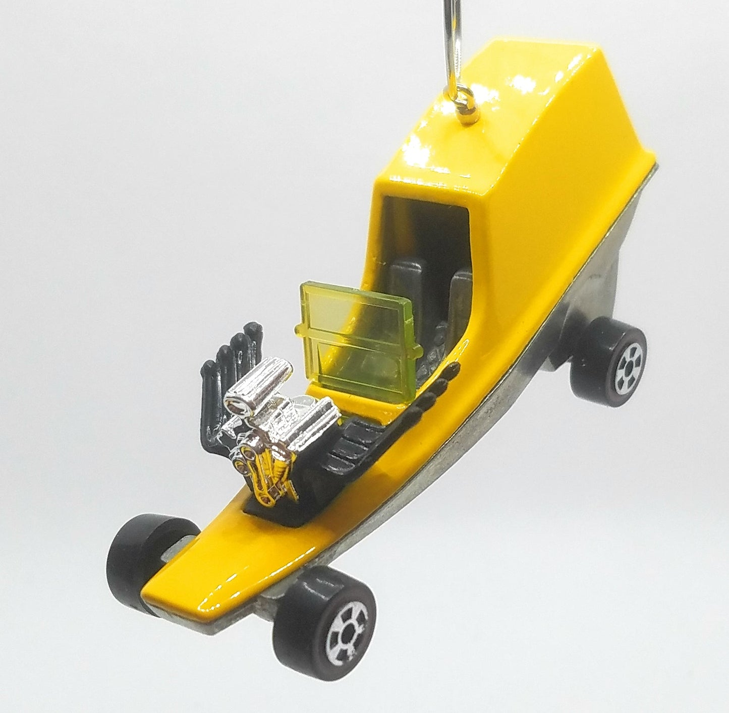 Movin' Van Hot Rod Yellow Christmas Ornament