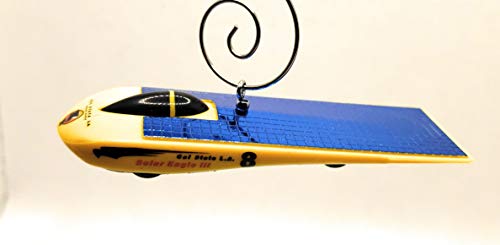 Solar Eagle III Car Vehicle  Yellow Christmas Ornament