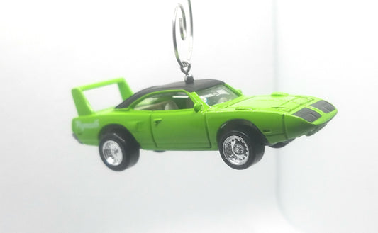 1970 Plymouth Superbird Green Christmas Ornament