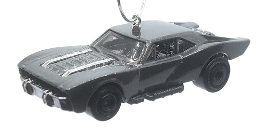 The Batman Batmobile Dark Grey Christmas Ornament