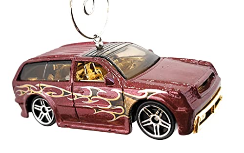 Boom Box Hip Hop SUV Purple Christmas Ornament