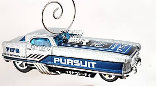 Nash Metropolitan Metrorail Silver Pursuit Christmas Ornament