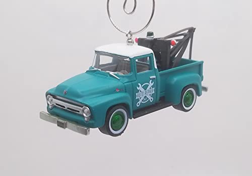 Ltd Ed 1956 F-100 Truck Blue Green Christmas Ornament