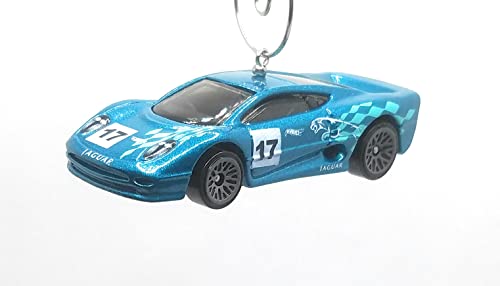 Jaguar XJ220 Blue Christmas Ornament