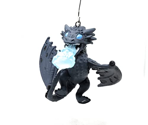 Game of Thrones ICY Viserion Dragon Christmas Ornament