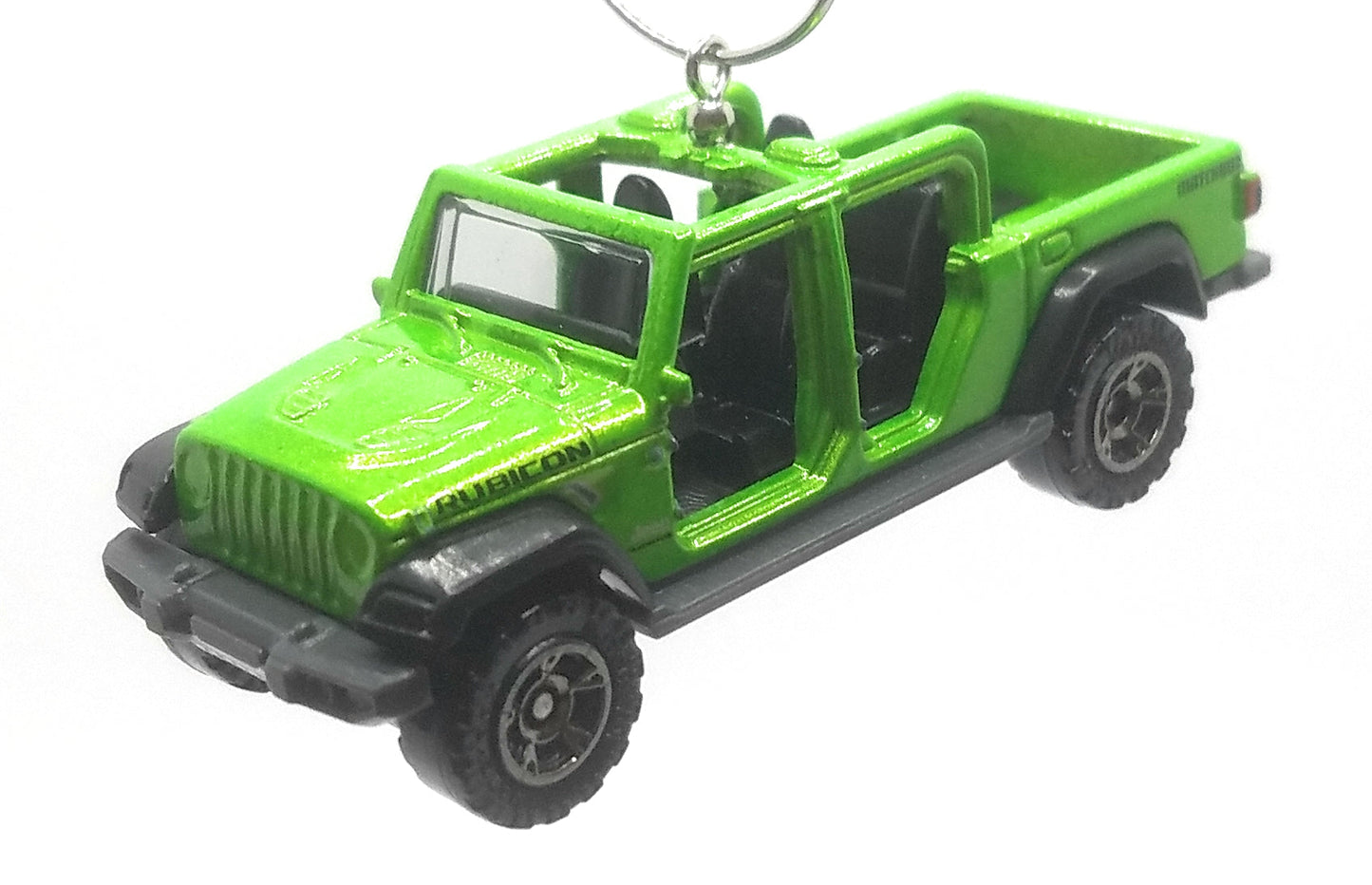 2020 Jeep Gladiator No Doors Green Black Christmas Ornament