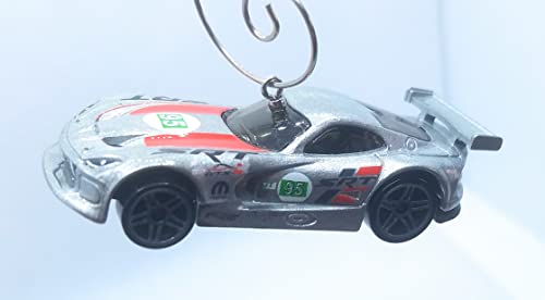 SRT Viper GTS-R Silver Christmas Ornament