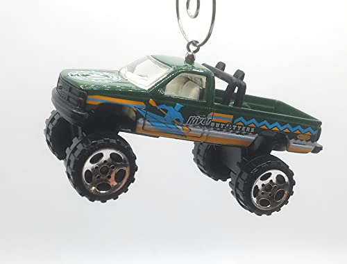 Chevy K1500 Pickup Green Christmas Ornament