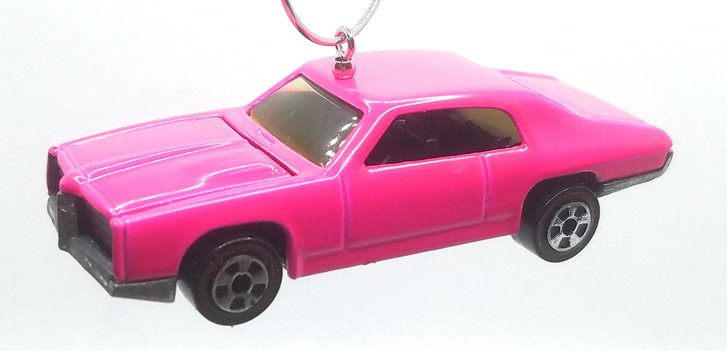 Pontiac GTO Pink Christmas Ornament