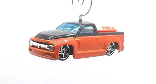 Switchback Truck Orange Christmas Ornament